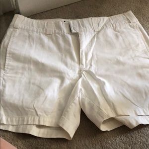 White shorts